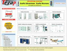 Tablet Screenshot of medyczne-meble.pl
